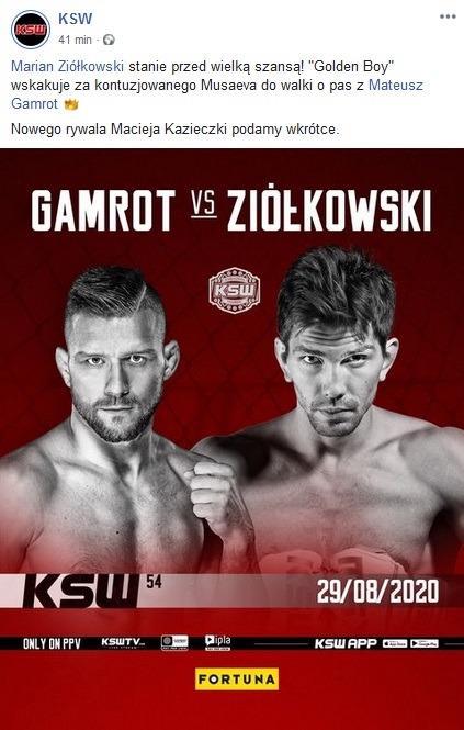 Walka wieczoru gali KSW 54!